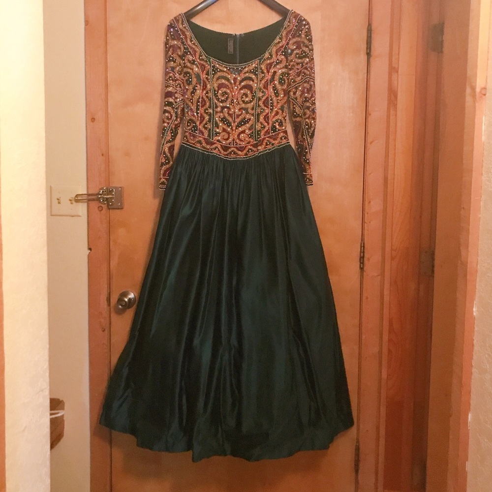 Bergdorf Goodman Beaded Gown
